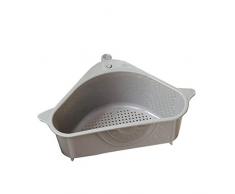 JHSHENGSHI Égouttoir Amovible Affichage/Panier de vidange de Cuisine - Etagère de Rangement sous évier Séchage/Dessous de Plat Polyvalent Portable, pour Les Fournitures de Cuisine