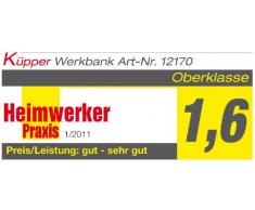 Küpper 12177 Banc de travail, fabriqué en Allemagne, 170 x 60 x 84 cm