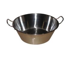 Baumalu 340676 Bassine à Confiture 38 cm en Acier Inoxydable