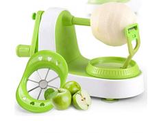 Éplucheur de pommes, éplucheur de fruits, légumes, éplucheur de fruits, poire, pomme de terre de poire, mouvement de tranche de pomme de terre,