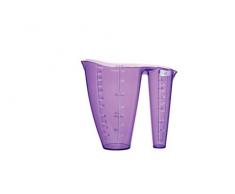 Colourworks Pichet doseur en plastique 2 en 1 pour ingrÃ©dients secs et liquides