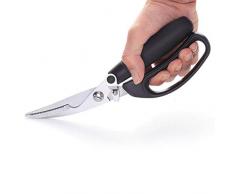 332PageAnn Ciseaux de Cuisine en Acier Inoxydable Ultra-Résistants Tranchant, Ciseaux à volaille puissants Multifonctions, Volaille, Poisson, Viande, Barbecue