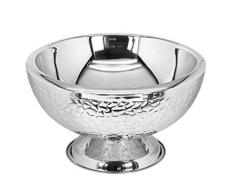 Edzard Seau à Champagne Capri, en Acier Inoxydable, Hauteur 24 cm, Ø 43 cm (Seau à vin, Seau à Champagne, Seau à Bouteilles)