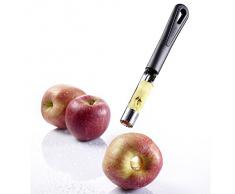 Westmark 28182270 Vide-Pomme Gentle en PP/INOX, Noir/Argent, 19,8 x 2,7 x 2 cm