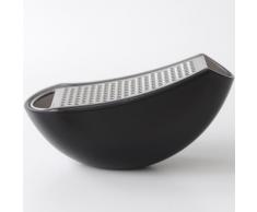A di Alessi Parménide Râpe à fromage avec récipient en résine thermoplastique - Noir