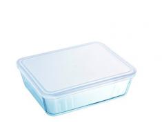 Pyrex - Cook & freeze - Plat Rectangulaire Avec Couvercle 22x17 cm