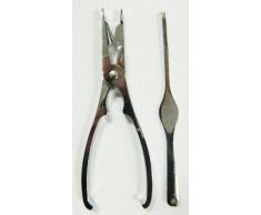 Pince Sécateur À Homard Crustacés + Curette Couvert à crustacé