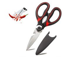 Ciseaux de cuisine durables, ciseaux de cuisine multifonctionnels, peuvent être utilisés pour couper la viande, le poulet, la volaille, les fruits, les légumes, les herbes, etc.