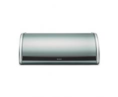 Brabantia 484308 Boîte à Pain avec Couvercle Acier Metallic Mint 26,7 x 45 x 17,3 cm