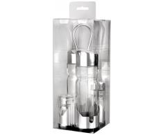 Ibili 768500 Set 4 pièces pour salade (Huilier+Vinaigrier+Salière+Poivrière)