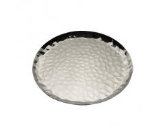 Alessi Cr03/40 Joy N. 3 Plateau Rond en Acier Inoxydable 18/10 Brillant
