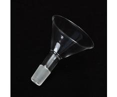 EsportsMJJ 90Mm 24/29 Verre Transparent Entonnoir De Verre De Laboratoire D'Approvisionnement