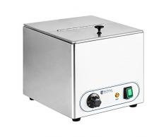 Royal Catering Chauffe-saucisses RCHW-1000 (1000W, 10L, activité chauffante par air chaud, plage de température 30 – 90 °C, inox)