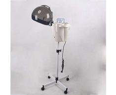 QXXNB Hair Steamer, Stand Up Processeur De Couleur De Cheveux sur Une Base Ronde Spa Maison Salon De Coiffure Écumoire À Cheveux Chaud À La Vapeur Vapeur À Cheveux Cuir Chevelu-Cheveux