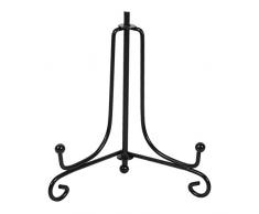 Zerodis Métal chevalets Porte Assiette Présentoirs Décoratifs en pour Photo, Cadres pour Image, Livres de Cuisine, Assiettes décoratives, Tableaux et pièces d’Art(4)