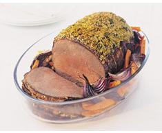 Pyrex 1041030 Essentials Plat à four ovale en verre - 39x27x6 cm