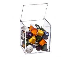 dcasa Dcasa Porte-Capsules en méthacrylate pour Capsules nespresso ou Dolcegusto