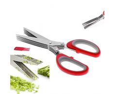 Ciseaux 5 lames pour herbes aromatiques