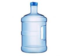 H&RB Seau portatif de PC de Bouteille deau, Seau Pur deau de Grande capacité de ménage, avec Le Seau deau de poignée,15L