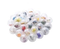 Beyond Dreams® 24 PièCes Grosses Capsules Transparentes Oeufs Surprise rempli de Jouets pour Enfants | Cadeaux symboliques pour FêTe Anniversaire | Piñata Jeu pour Distributeur Automatique