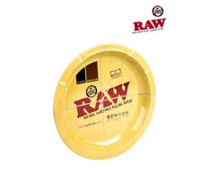 PLATEAU METAL RAW ROND