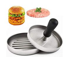 CHUER Presse à Burger Steak Haché Burger Viande, Moule à Barbecue Party Antiadhésif Hamburger Maker Idéal pour BBQ, Meilleure Ustensile de Cuisine