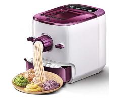 LYzpf Machine a Pate Automatique Faire Frais Types de Machine à Pâtes Pratique Multifonction Petit Vertical Électrique Pressage Nouilles Maker avec 9 Moules