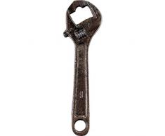 Donkey Products Fête Soirée Karl-Heinz Décapsuleur comme Clé à molette Outil, décapsuleur, clés L 18 cm, 200516