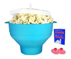 Machine a pop corn micro ondes silicone bowl a pop corn pour micro ondes popcorn maker machine pop corn microonde turquoise