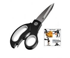 iPobie Ciseaux de Cuisine, Ciseaux Utilitaires de Qualité Supérieure pour Poulet, Poisson, Volaille, Homard