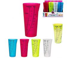 Les Colis Noirs LCN - Verre Doseur en Plastique 500ml - Modèle Aléatoire - Ustensile Cuisine - 117