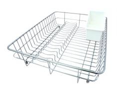 Delfinware Grand égouttoir Traditionnel, en Acier Inoxydable