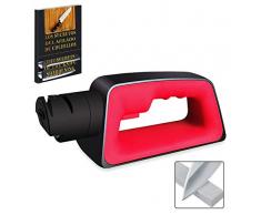 Aiguiseur couteaux electriques professionnel meule japonaise tete rotative valable pour couteau ciseaux Tournevis affuteur couteau cuisine ceramique professionnel electrique