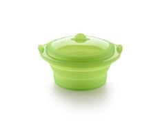 LÃ©kuÃ© Cuit Vapeur Pliable Vert Silicone Platine