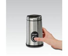 Cloer Moulin à café électrique 10,5 x 10,5 x 18 cm acier inoxydable