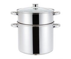 Trendup - Couscoussier inox 20 cm 4 litres