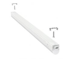 Luminaire LED tubulaire de parlat, blanc (montage sous meubles, applique) T5, 9 Watt, A+, 560 Lm