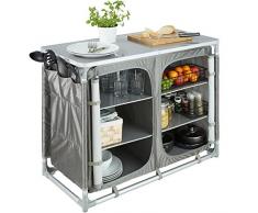 TecTake 800585 Cuisine de Camping Meuble de Jardin - Divers modèles - (Type 5 | n° 402923)