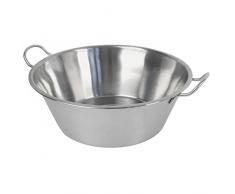 A.K TRADING Lot DE 6 BASSINES BASSINE A Confiture INOX 38 CM Code 4485