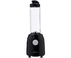 AmazonBasics Blender pour smoothies Blend & Go, 600 ml, 600 W - Noir