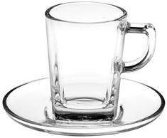 Pasabahce - Lot de 6 Tasses à Expresso en Verre Trempé 7 cl