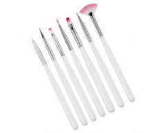 KUEUNBU 7pcs gâteau Peinture Nail Art Dessin Brosse de Fondant Icing pâtisserie décoration de gâteau Stylo Pinceau
