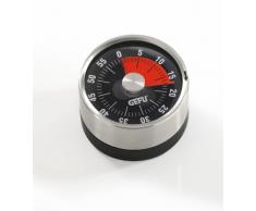 GEFU GE12310 Optico Minuteur Métal Inox 19 x 8,1 x 3,8 cm Diamètre 61 mm