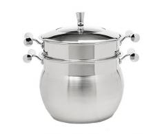 Couscoussier professionnelle 22cm 8L Inox