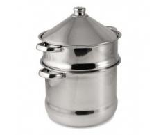 A.K TRADING INOX COUSCOUSSIER TAJINE 14L Induction Code 2467