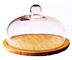 Point-Virgule PV-BAM-1104 Planche + Cloche à Fromage 30 cm