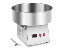 Royal Catering RCZK-1030-W Machine a Barbe a Papa Professionnelle (Ø 52 cm, 1030 W, 1 unité / 30 s, Acier Inoxydable)
