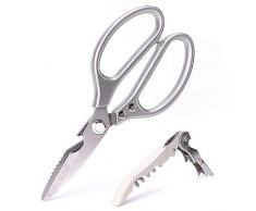 MKODDE Ciseaux de Cuisine Multifonctions,Ciseaux de Cuisine,Peuvent être utilisés pour Couper la Viande, Le Poulet, la volaille, Les Fruits, Les légumes, Les Herbes, Barbecue.etc