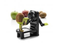IBILI 793900 Éplucheur de Pommes et de Kiwis, Autre, Noir/Vert