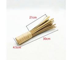 Ounona Bambou Wok Brosse Fouet Pot Brosse Nettoyage des outils de cuisine de ménage